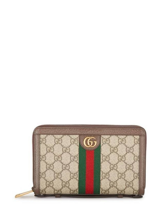 Ophidia GG Travel Wallet Beige - GUCCI - BALAAN 1