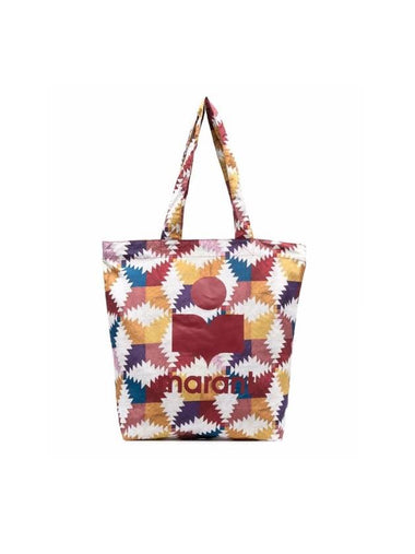 Logo Graphic Tote Bag - ISABEL MARANT - BALAAN 1