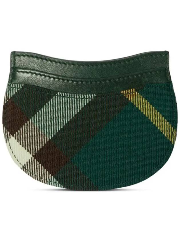 Rocking Horse Check Card Wallet Green - BURBERRY - BALAAN 2