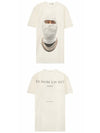 20SS NUS20231 081 Future Archive Printing Short Sleeve T-Shirt White Men's T-Shirt TR - IH NOM UH NIT - BALAAN 5