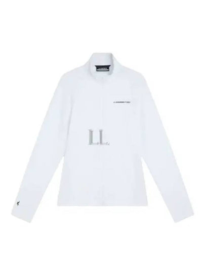 Melker Mid Layer Zip-Up Jacket White - J.LINDEBERG - BALAAN 2