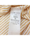 Studio Women's Linen Pocket Striped Short Sleeve TShirt Yellow 69410221 6 50 - MAX MARA - BALAAN 4