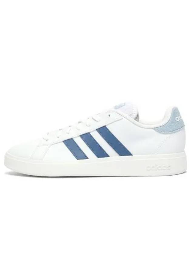 Grand Court TD Low-Top Sneakers Blue White - ADIDAS - BALAAN 1