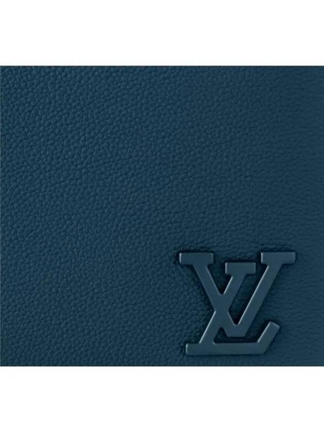 Takeoff Leather Pouch Bag Blue - LOUIS VUITTON - BALAAN 5