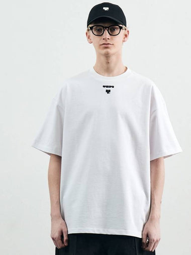 Y SHORT SLEEVE T SHIRT WHITE - YCW - BALAAN 1