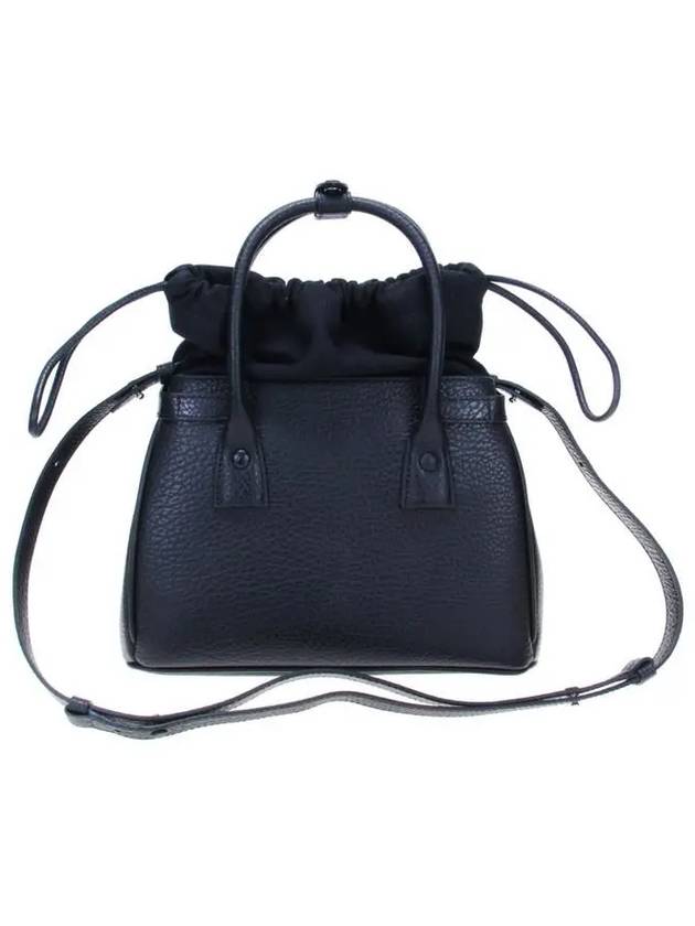 5AC Mini Drawstring Tote Bag Black - MAISON MARGIELA - BALAAN 4