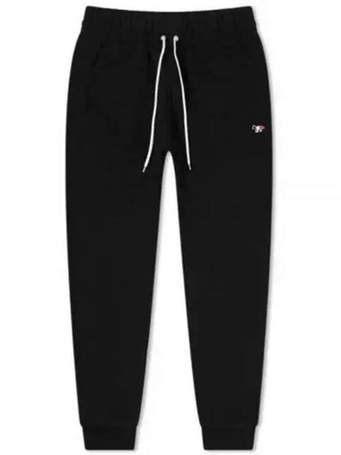 Jogger Pants Tricolor Fox Patch AM01300KM0001 BK 658493 - MAISON KITSUNE - BALAAN 1