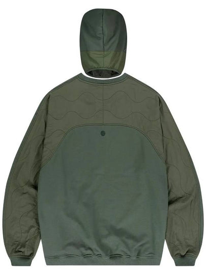 Balaclava Detouchable Quilted Sweatshirt Khaki - OFFGRID - BALAAN 2