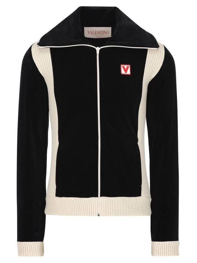 Valentino Garavani Sweaters Black - VALENTINO - BALAAN 1