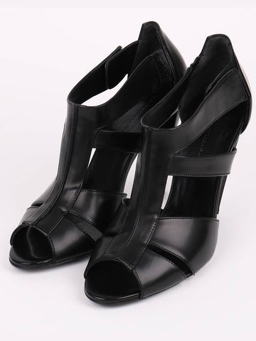 Open toe black women s high heels - BALENCIAGA - BALAAN 1