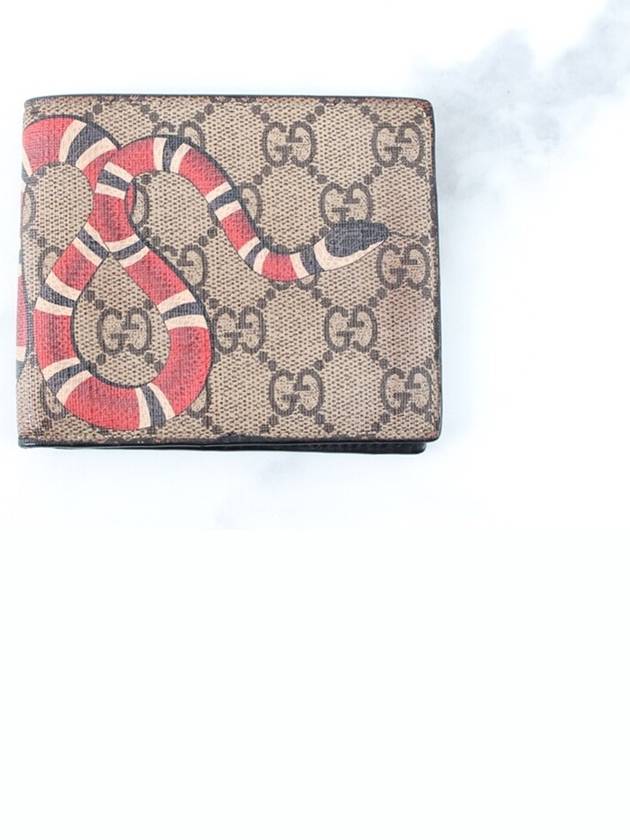 Snake half wallet brown - GUCCI - BALAAN 2