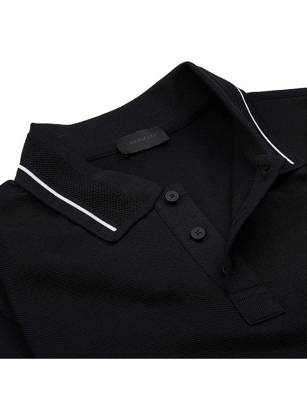 Men s short sleeve polo t shirt 8A00001 89A16 999 - MONCLER - BALAAN 6