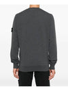 Compass Patch Cotton Sweatshirt Grey - STONE ISLAND - BALAAN 4