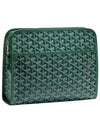 Jouvence  GM Clutch Bag Green - GOYARD - BALAAN 1