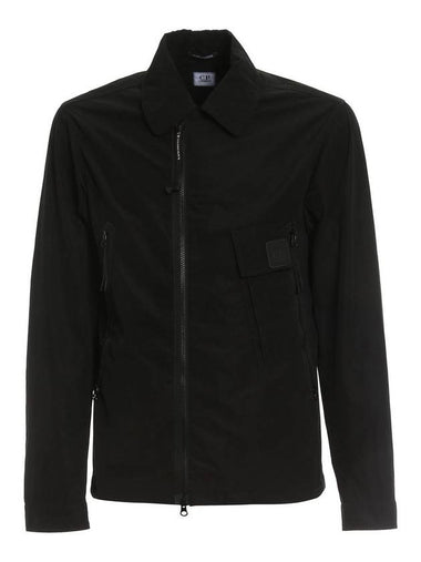 Metropolis Memri Zip-Up Jacket Black - CP COMPANY - BALAAN 1