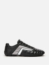 Men's Black Rev Low Top Oxford Sneakers 2EG325 A21 - PRADA - BALAAN 1