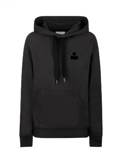 Malibu Logo Print Hooded Top Washed Black - ISABEL MARANT - BALAAN 2