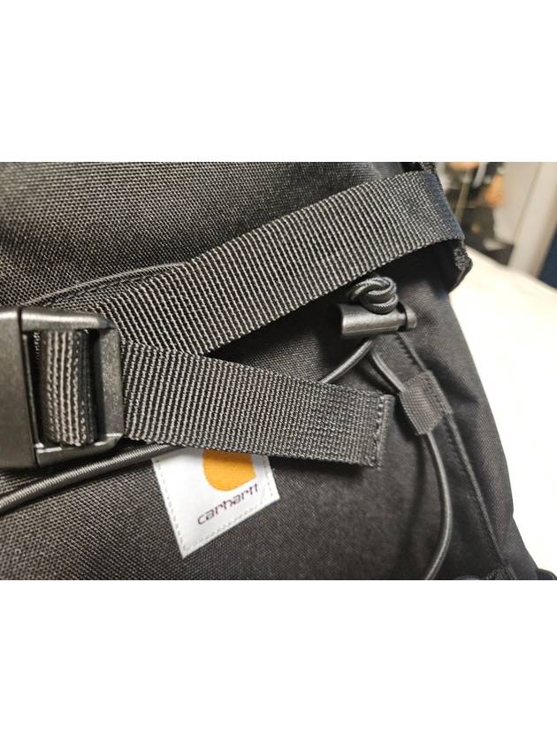 Kickflip Recycled Polyester Canvas Backpack Black - CARHARTT WIP - BALAAN 9