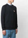 Chillax Fox Patch Classic Sweatshirt Black - MAISON KITSUNE - BALAAN 5