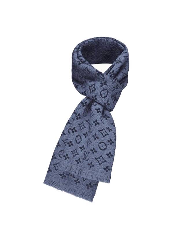 Monogram Classic Scarf Navy - LOUIS VUITTON - BALAAN 1