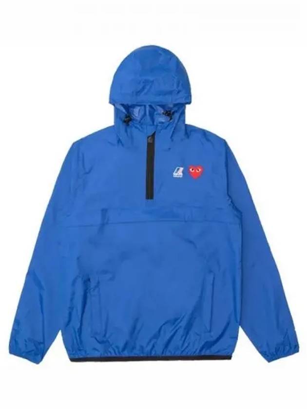 Logo Patch Anorak Blue - COMME DES GARCONS - BALAAN 2