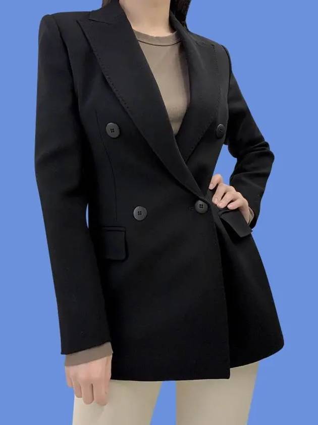 Kabala Wool Blazer Jacket Black KABALA - MAX MARA - BALAAN 4