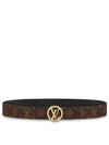 LV Circle 35mm Reversible Belt M0564 - LOUIS VUITTON - BALAAN 3