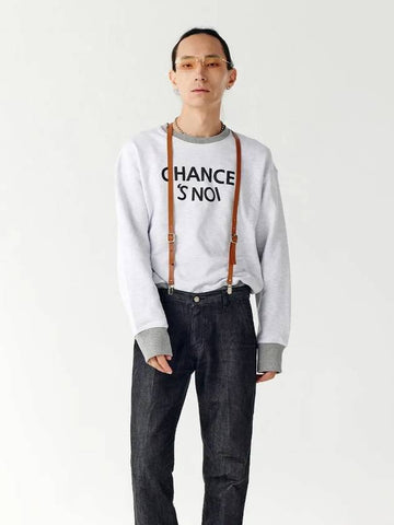 Unisex CHMXMTM Snowy Sweatshirt Mix Melange - CHANCE'S NOI - BALAAN 1