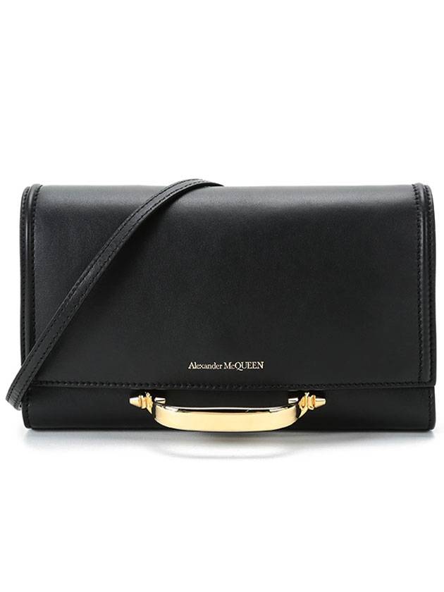 The Story Crossbag Black - ALEXANDER MCQUEEN - BALAAN.