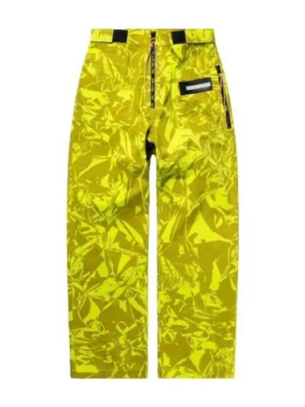 Aries Crinkle Camouflage Walking Cargo Pants Lime - ARIES - BALAAN 1