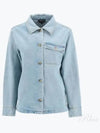 Women's Zenith Denim Jacket Light Blue - A.P.C. - BALAAN 2