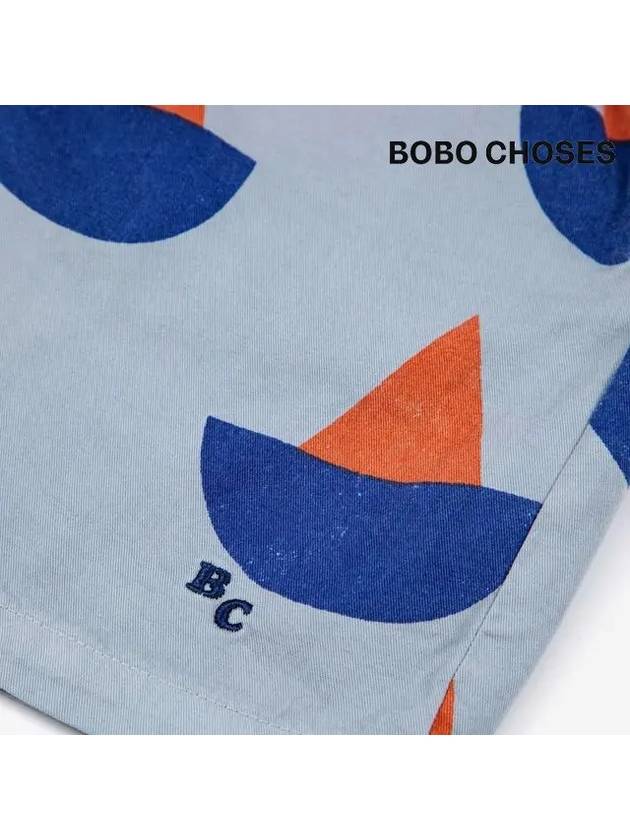 Kids Boat Woven Shorts 123AC079 400 - BOBO CHOSES - BALAAN 5