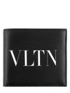 VLTN Logo Half Wallet Black - VALENTINO - BALAAN 2