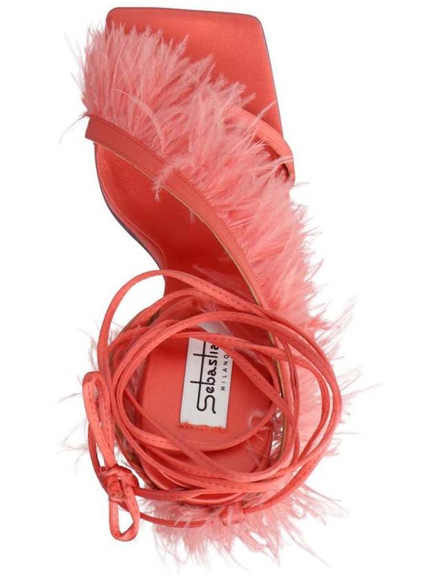 Sebastian 'Feather Wrap’ Sandals - SEBASTIAN - BALAAN 3