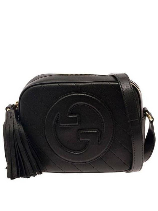 Blondie Small Leather Shoulder Bag Black - GUCCI - BALAAN 2