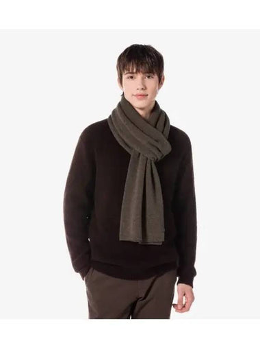 Cash blend solid muffler brown - LACOSTE - BALAAN 1