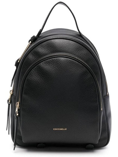 Coccinelle Calf Leather Medium Gleen Backpack - COCCINELLE - BALAAN 1