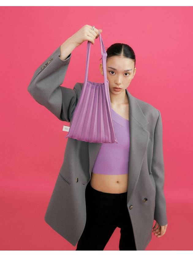 Mini shoulder bag light purple - PLEATSMAMA - BALAAN 3