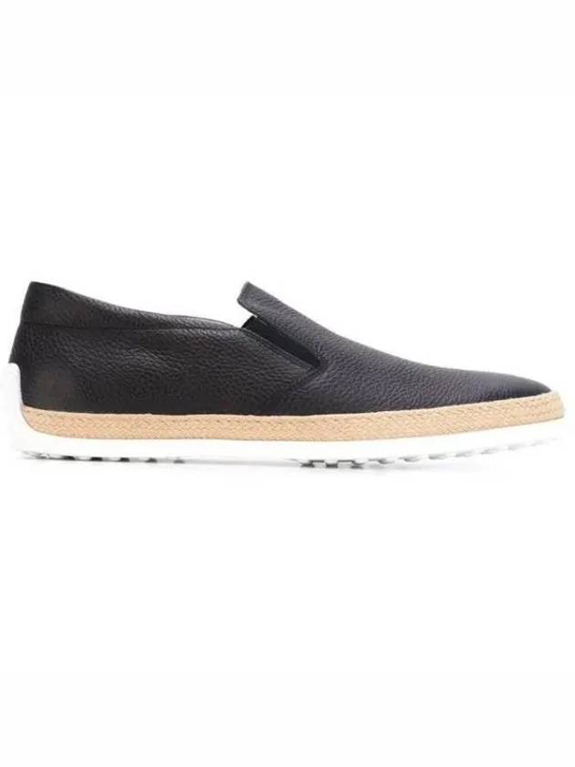 Men's Leather Slip-Ons Black - TOD'S - BALAAN 2