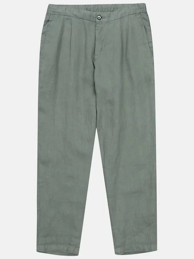 Men's back banding linen onetuck baggy pants MMPTM5T63 450 - AT.P.CO - BALAAN 8