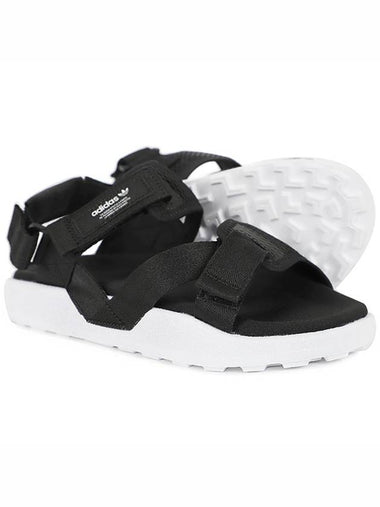 Adilette Adventure Sandals Black - ADIDAS - BALAAN 1