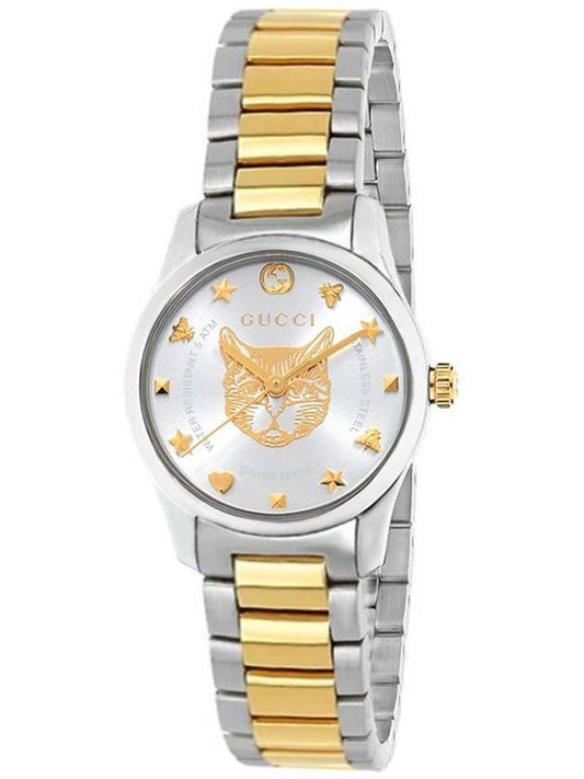 YA126596 G Timeless Women s Metal Quartz 27mm - GUCCI - BALAAN 1