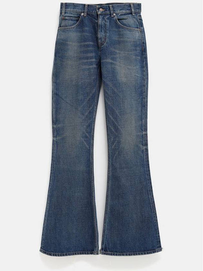 Macro Bootcut Jeans Dark Union Wash - CELINE - BALAAN 2