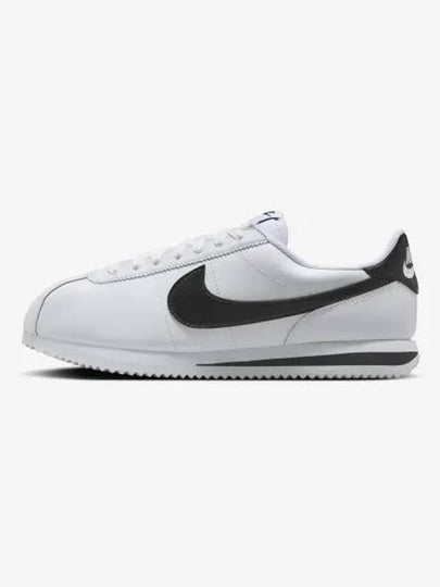 Women's Cortez Low Top Sneakers White Black - NIKE - BALAAN 2