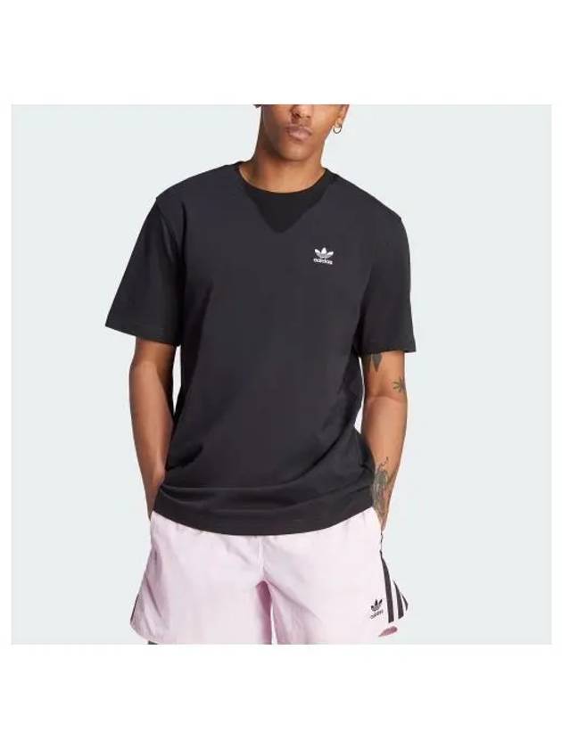 Classic Adicolor Trefoil Boxy Short Sleeve T-Shirt Black - ADIDAS - BALAAN 2