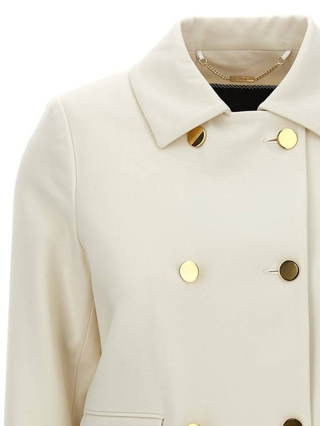 Kiton Cropped Double-Breasted Jacket - KITON - BALAAN 3