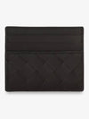 Intrecciato Card Holder Espresso Nero 607361V3US32007 - BOTTEGA VENETA - BALAAN 2