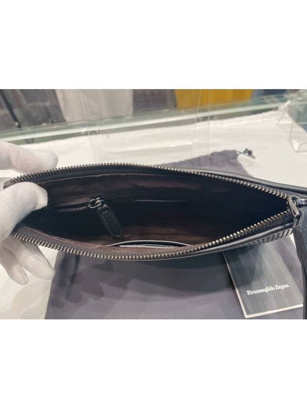 Peletesta black pouch - ERMENEGILDO ZEGNA - BALAAN 4