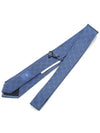 Men's GG Dot Pattern Silk Necktie Blue - GUCCI - BALAAN 7