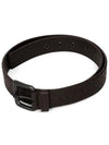 Intrecciato Leather Belt Espresso - BOTTEGA VENETA - BALAAN 5